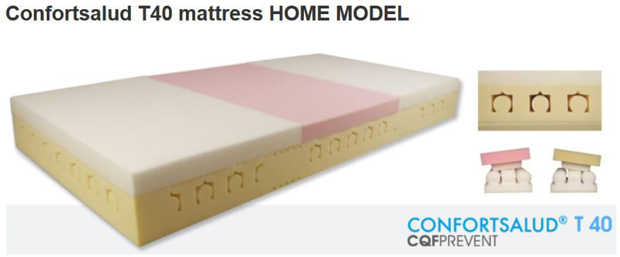 en Confortsalud T40 mattress HOME MODEL